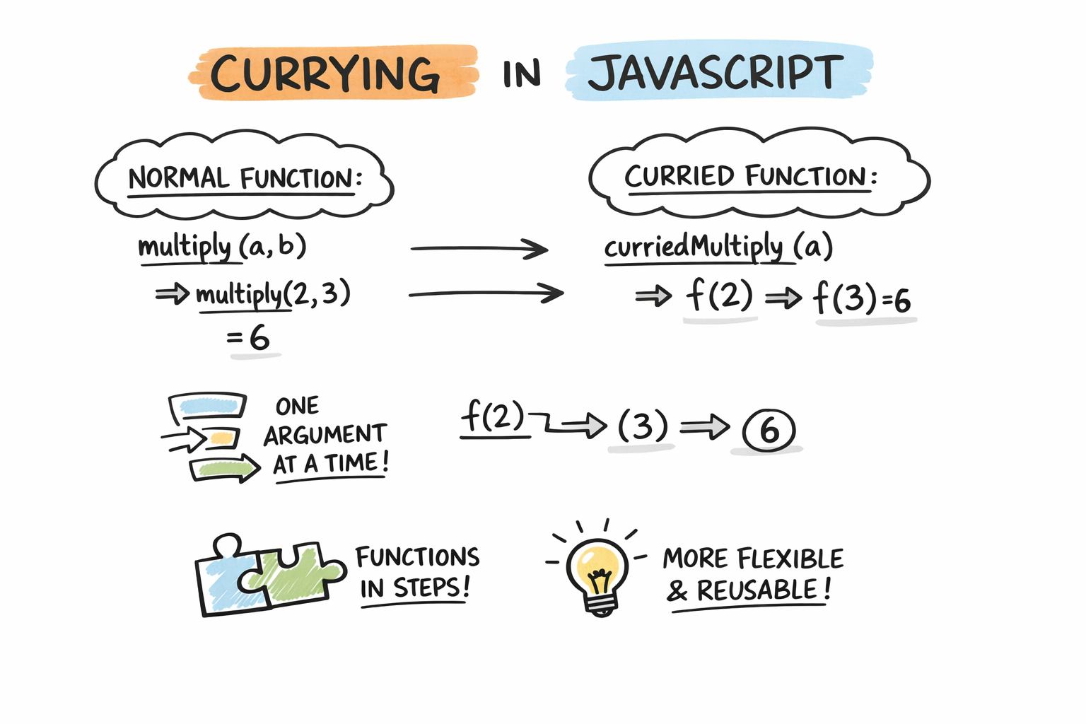 Currying in JavaScript