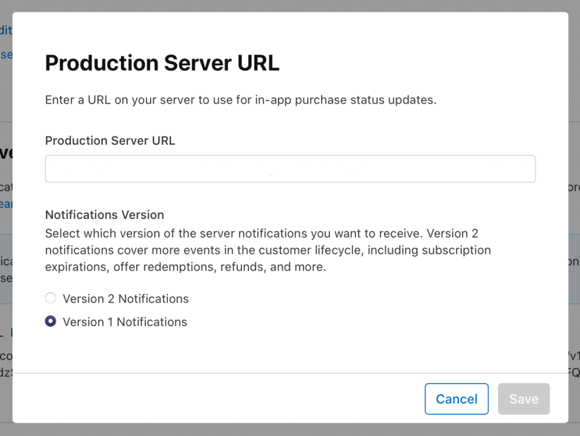 App Store Server Notifications
